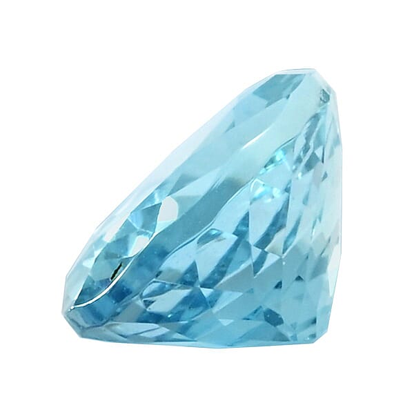 Shop Lc AAA Santa Maria Aquamarine (Oval 9x7 Mm) 1.50 Ctw