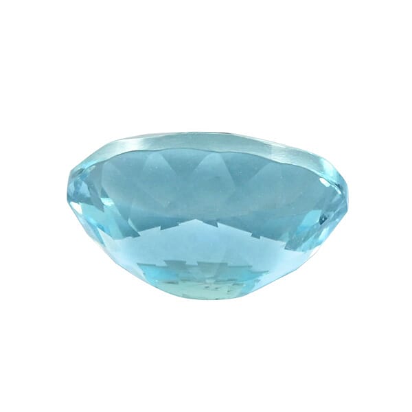 Shop Lc AAA Santa Maria Aquamarine (Oval 9x7 Mm) 1.50 Ctw