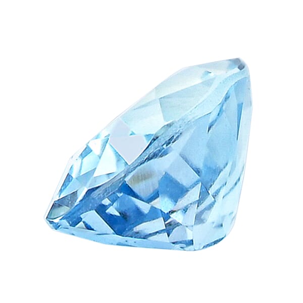 Shop Lc AAA Santa Maria Aquamarine (Ovl 7x5 Mm) 0.70 Ctw