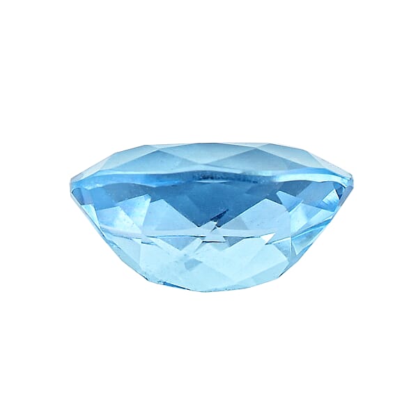 Shop Lc AAA Santa Maria Aquamarine (Ovl 7x5 Mm) 0.70 Ctw