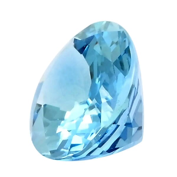 Shop Lc AAA Santa Maria Aquamarine (Ovl 8x6 Mm) 1.10 Ctw