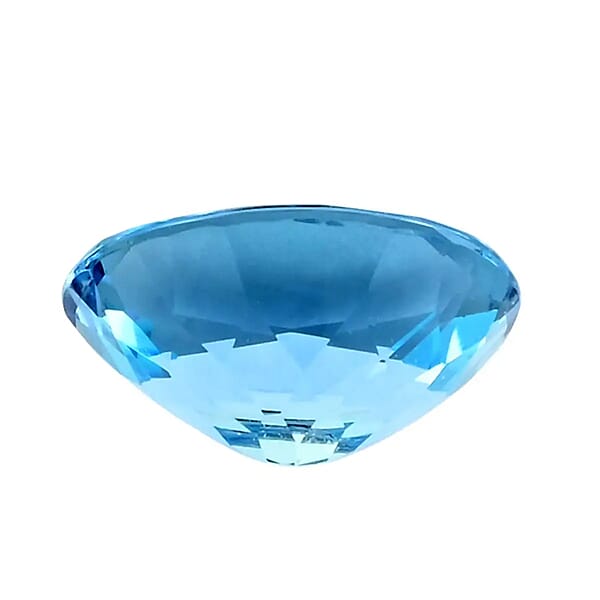 Shop Lc AAA Santa Maria Aquamarine (Ovl 8x6 Mm) 1.10 Ctw