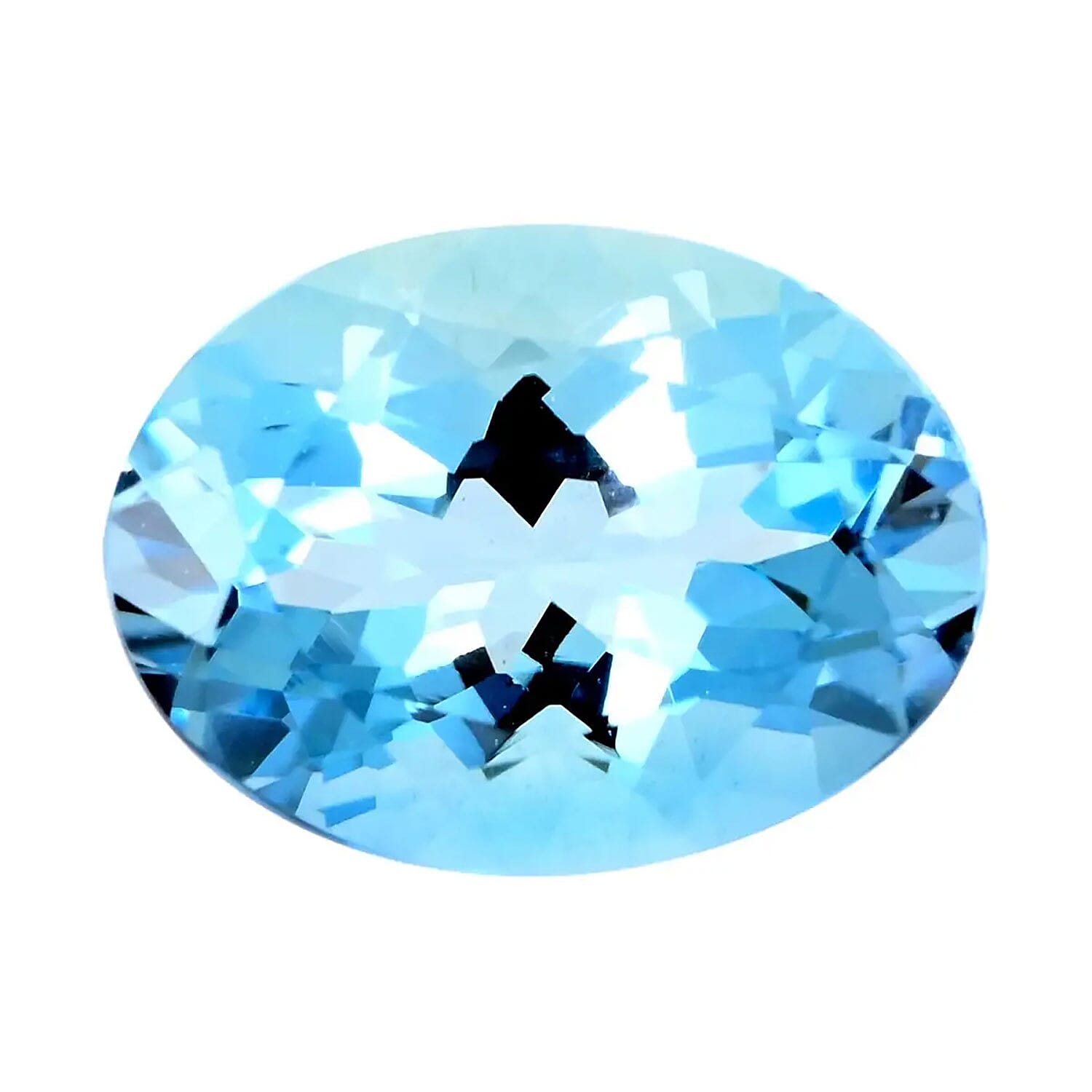 shop lc AAA Santa Maria Aquamarine (Ovl 8x6 mm) 1.10 ctw