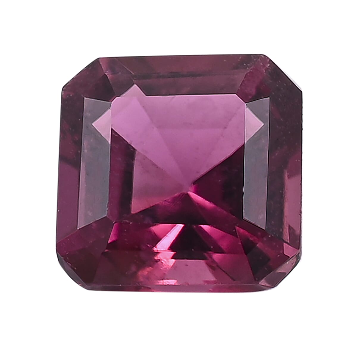 shop lc AAAA Asscher Cut Shimoyo Rubellite (5x5 mm) 0.70 ctw