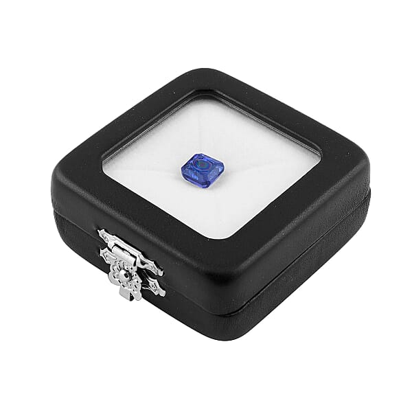 Shop Lc AAAA Asscher Cut Tanzanite (Sqr 7x7 Mm) 1.60 Ctw