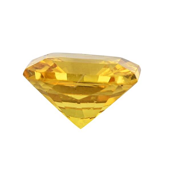 Shop Lc AAAA Asscher Cut Yellow Sapphire (Sqr 5x5 Mm) 0.75 Ctw