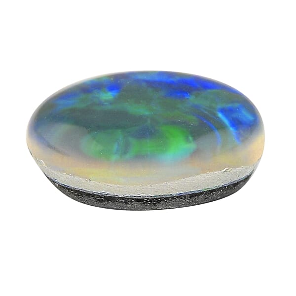 Shop Lc AAAA Australian Lightning Black Ridge Opal Triplet (Rnd 8 Mm)