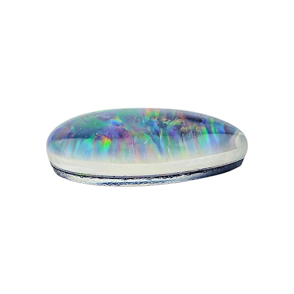 Shop Lc AAAA Australian Opal Triplet (Pear 10x7 Mm) 1.20 Ctw