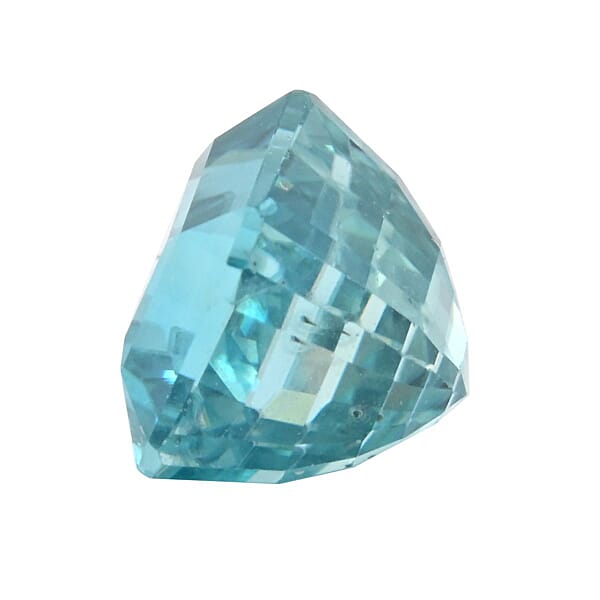 Shop Lc AAAA Cambodian Blue Zircon (Oct Free Size) 4.00 Ctw