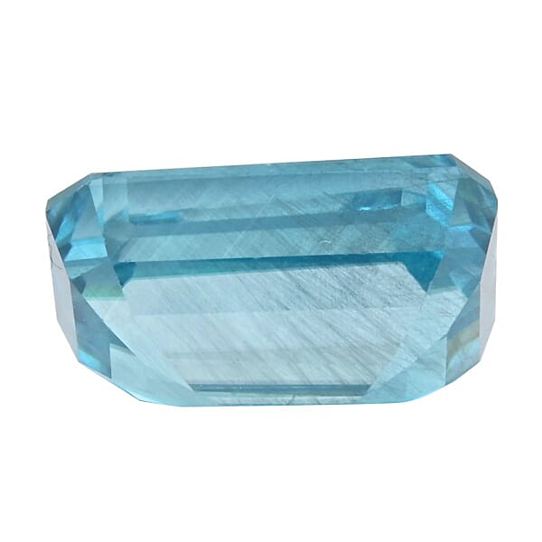 Shop Lc AAAA Cambodian Blue Zircon (Oct Free Size) 6.00 Ctw