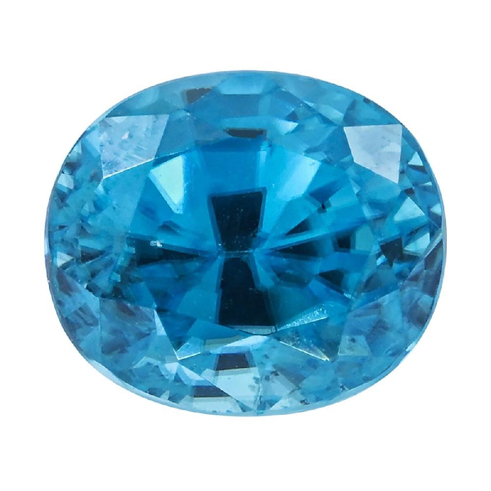 shop lc AAAA Cambodian Blue Zircon (Ovl Free Size) 4.00 ctw