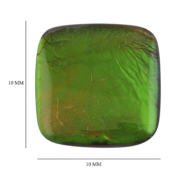 Shop Lc AAAA Canadian Ammolite (Cush 10x10mm) 2.50 Ctw