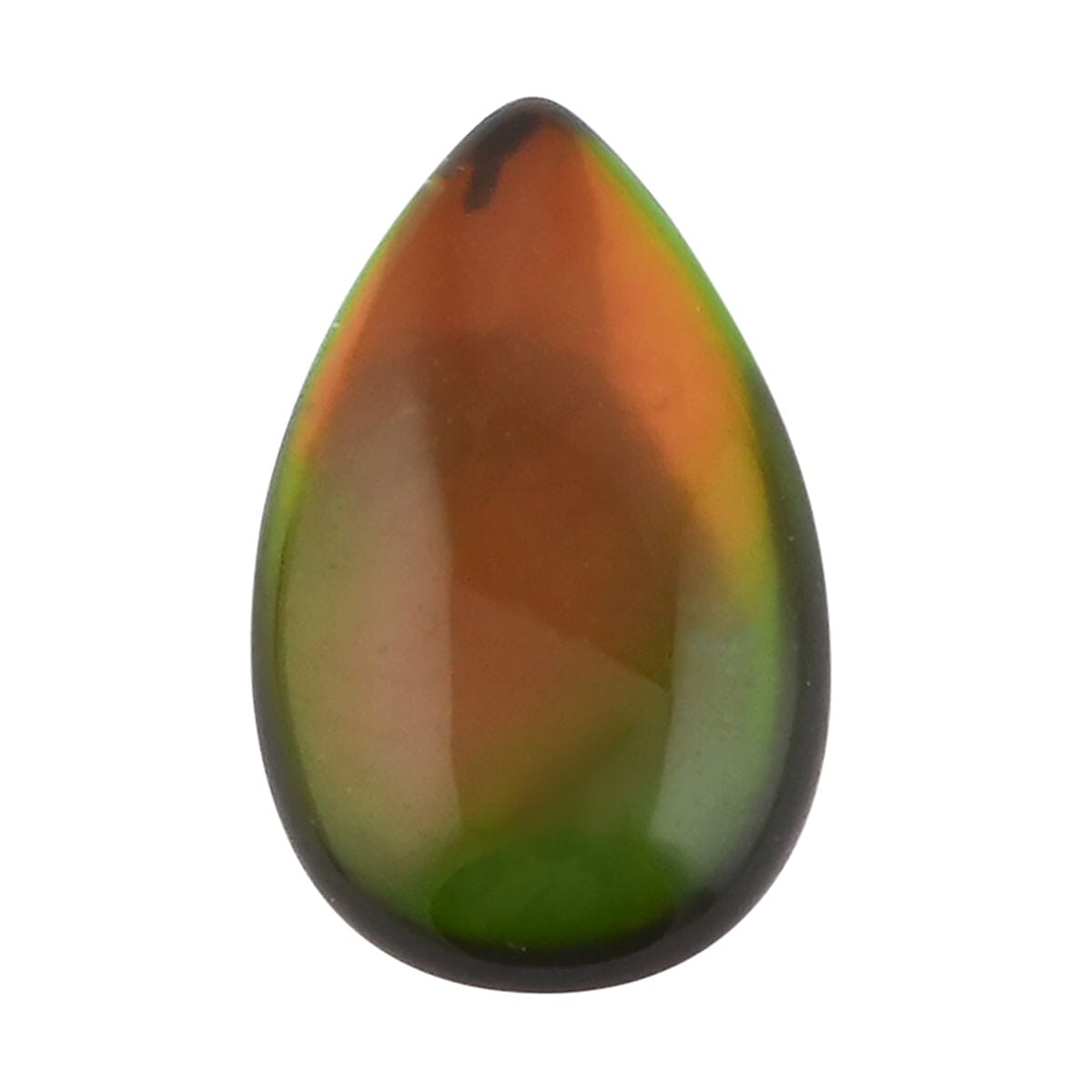 shop lc AAAA Canadian Ammolite (Pear 8x5 mm) 0.50 ctw