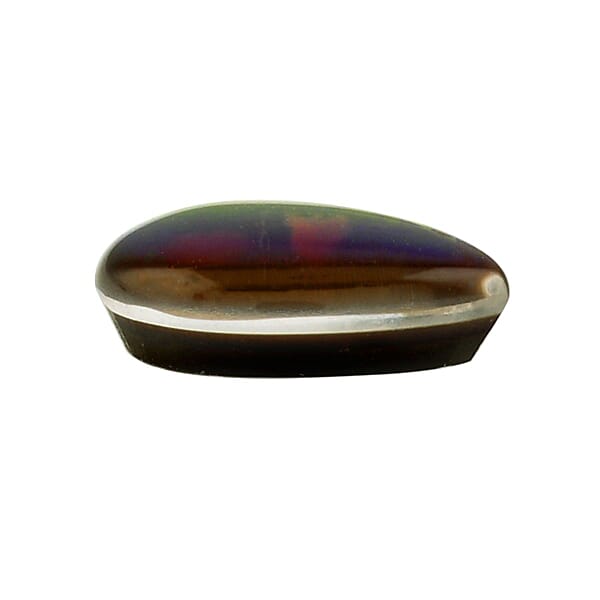 Shop Lc AAAA Canadian Ammolite (Pear 8x6 Mm) 0.75 Ctw