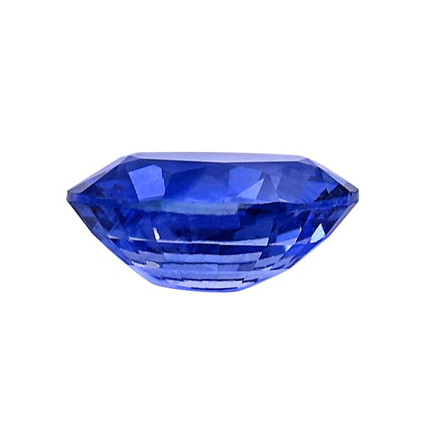 Shop Lc AAAA Ceylon Blue Sapphire (Ovl Free Size) 0.50 Ctw