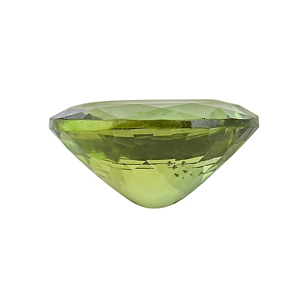 Shop Lc AAAA Cruzeiro Olive Tourmaline (Ovl 10x8 Mm) 2.40 Ctw