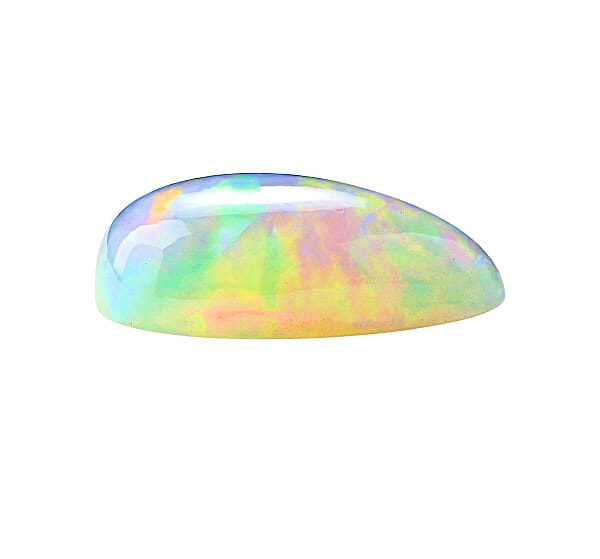 Shop Lc AAAA Ethiopian Welo Opal (Pear Free Size) 6.20 Ctw