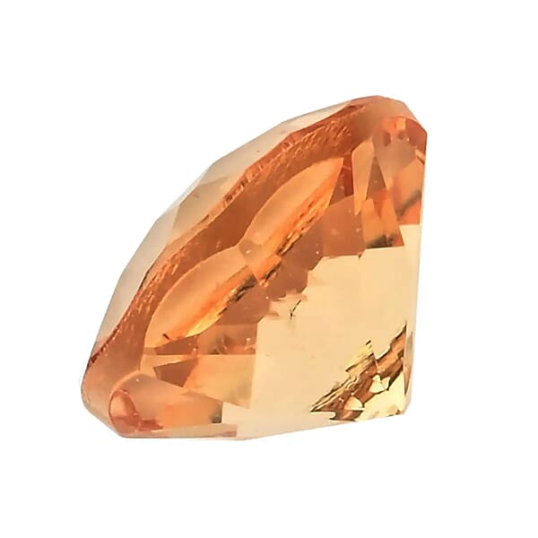 Shop Lc AAAA Imperial Topaz Set Of 2 (Rnd 5 Mm) 1.00 Ctw