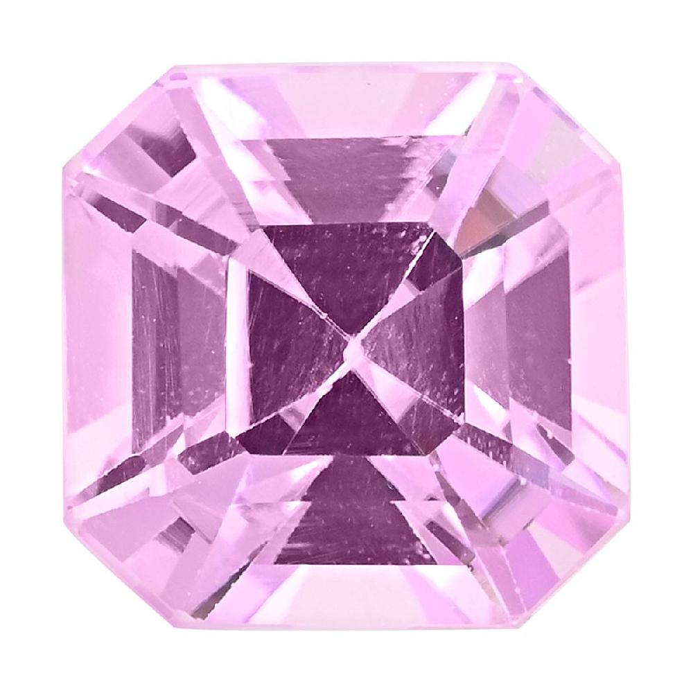 shop lc AAAA Kunzite (Asscher Cut Free Size) 6.50 ctw