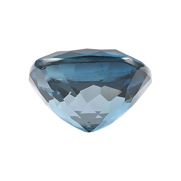 Shop Lc AAAA London Blue Topaz (Cush 15 Mm) 14.00 Ctw