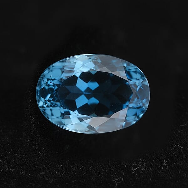 Shop Lc AAAA London Blue Topaz (Oval Free Size) 30.00 Ctw