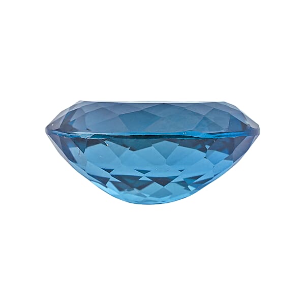 Shop Lc AAAA London Blue Topaz (Oval Free Size) 30.00 Ctw