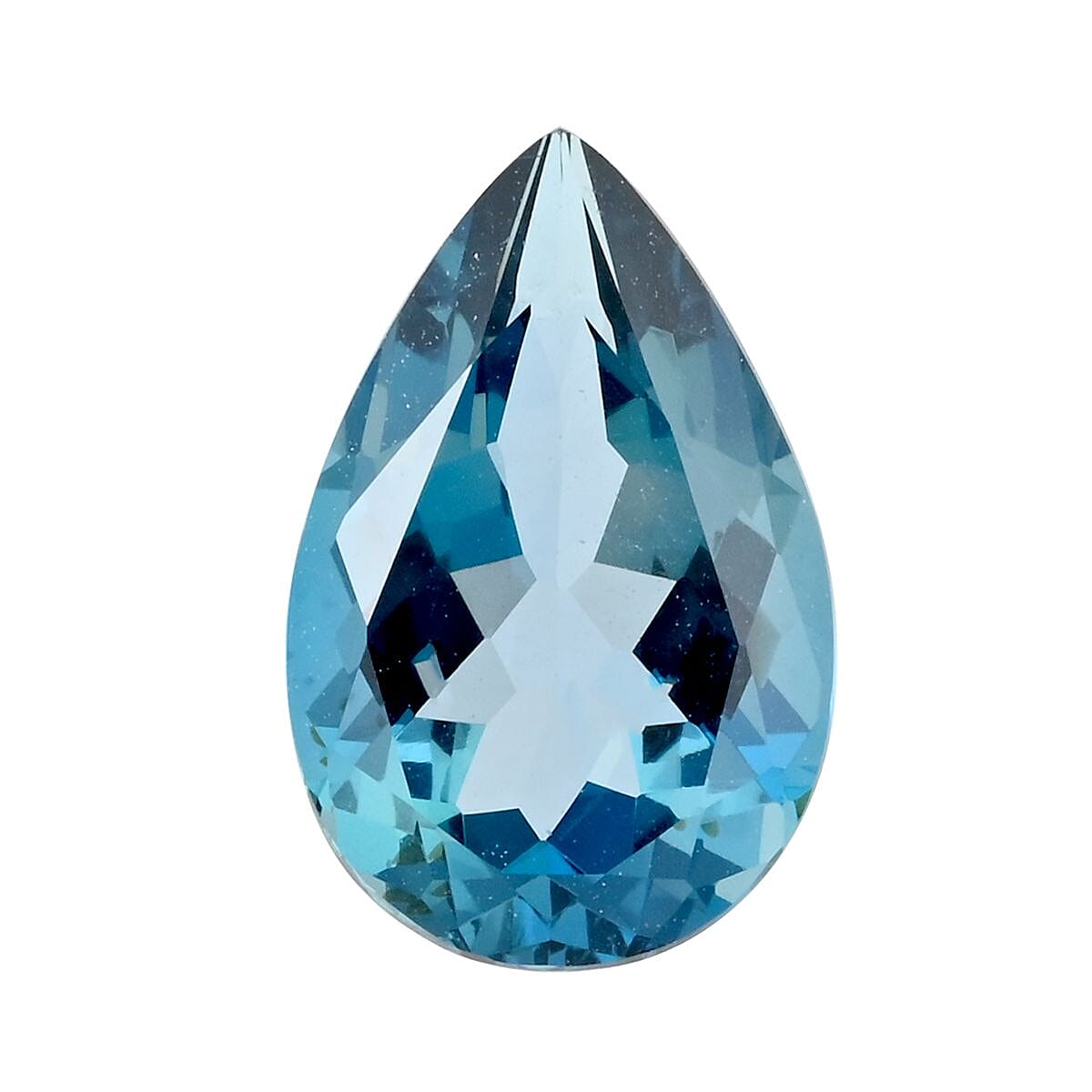 shop lc AAAA London Blue Topaz (Pear 14x9 mm) 5.00 ctw
