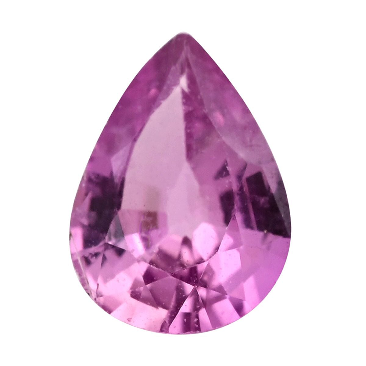 shop lc AAAA Madagascar Pink Sapphire (Pear 7x5 mm) 0.80 ctw