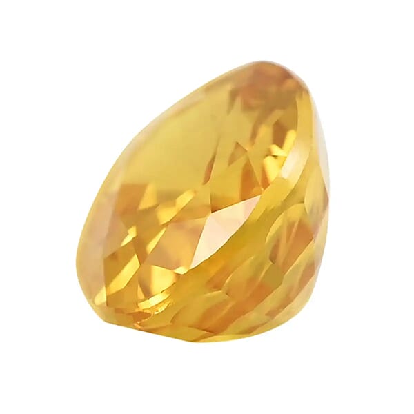 Shop Lc AAAA Madagascar Yellow Sapphire (Ovl 7x5 Mm) 0.80 Ctw