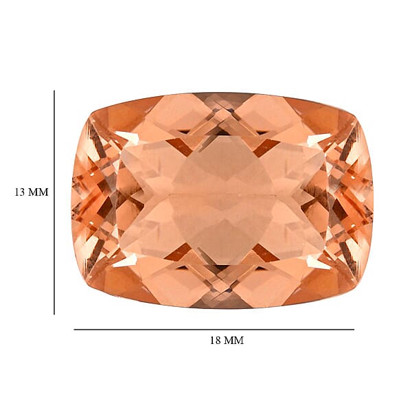 Shop Lc AAAA Marropino Morganite (Cush 18x13 Mm) 12.00 Ctw