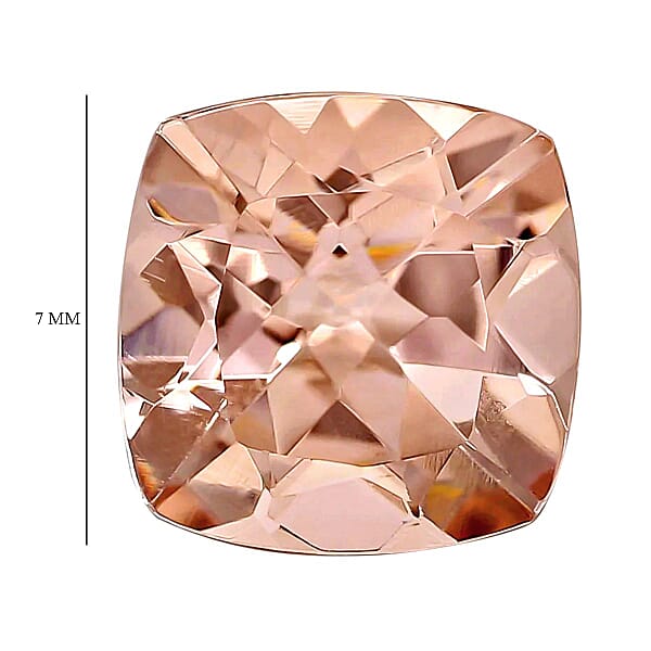 Shop Lc AAAA Marropino Morganite (Cush 7 Mm) 1.00 Ctw