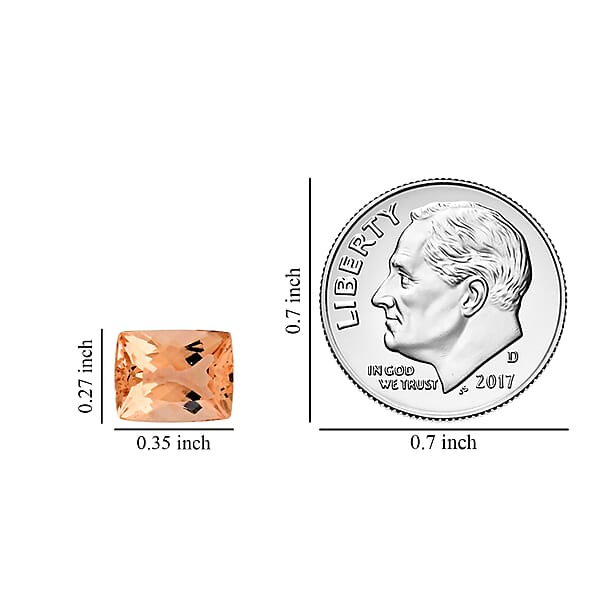 Shop Lc AAAA Marropino Morganite (Cush 9x7 Mm) 2.00 Ctw