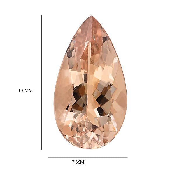 Shop Lc AAAA Marropino Morganite (Pear 13x7 Mm) 2.00 Ctw