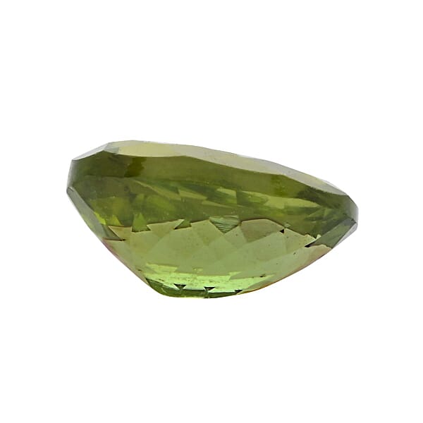 Shop Lc AAAA Natural Calabar Green Tourmaline (Ovl 8x6 Mm) 1.40 Ctw