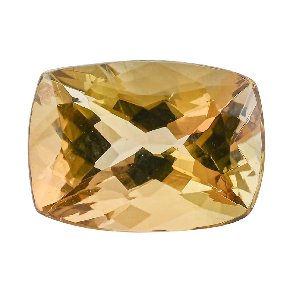 shop lc AAAA Natural Golden Tanzanite (Cush 8x6 mm) 1.50 ctw