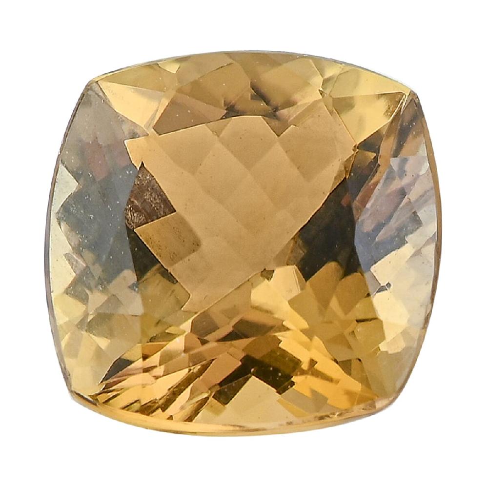 shop lc AAAA Natural Golden Tanzanite (Square Cush 7x7 mm) 1.50 ctw