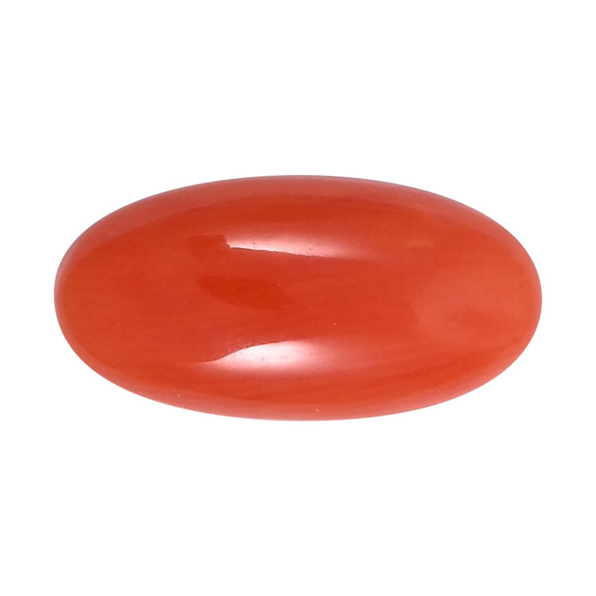 shop lc AAAA Natural Mediterranean Coral (Ovl 14x7 mm) 2.00 ctw