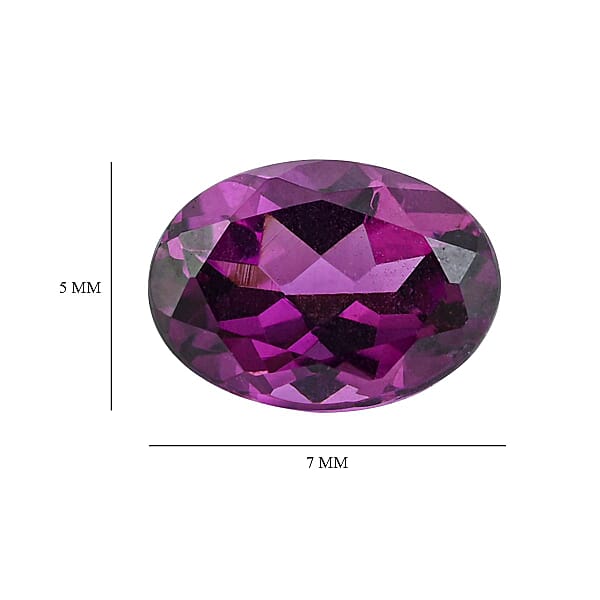 Shop Lc AAAA Radiant Ember Garnet (Ovl 7x5 Mm) 1.00 Ctw