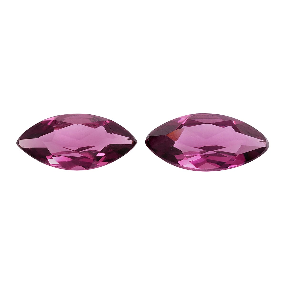 shop lc AAAA Radiant Ember Garnet Set of 2 (Mrq 8x4 mm) 1.00 ctw