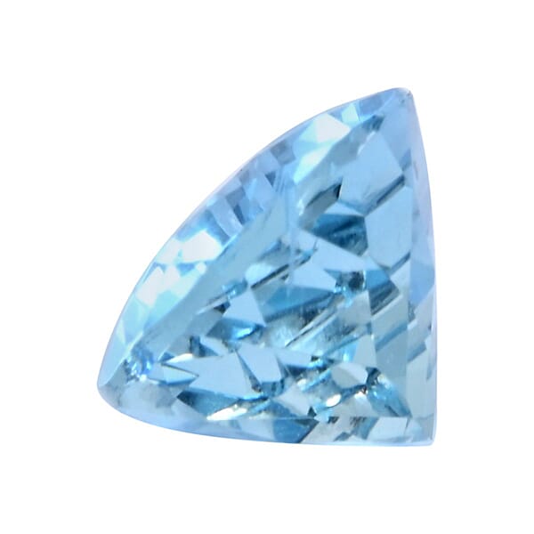 Shop Lc AAAA Santa Maria Aquamarine (Pear Free Size) 1.00 Ctw