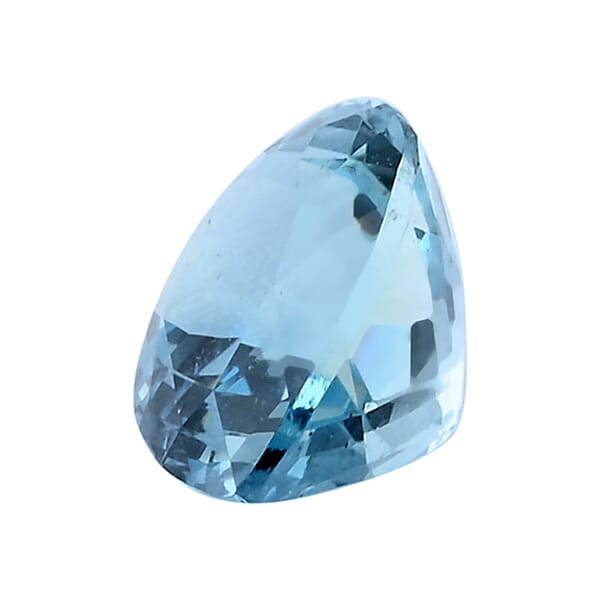 Shop Lc AAAA Santa Maria Aquamarine (Pear Free Size) 2.00 Ctw