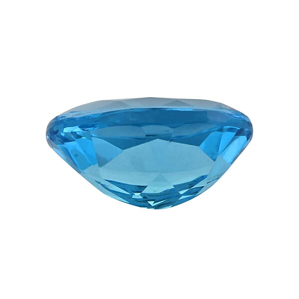 Shop Lc AAAA Swiss Blue Topaz (Ovl 14x10 Mm) 6.00 Ctw