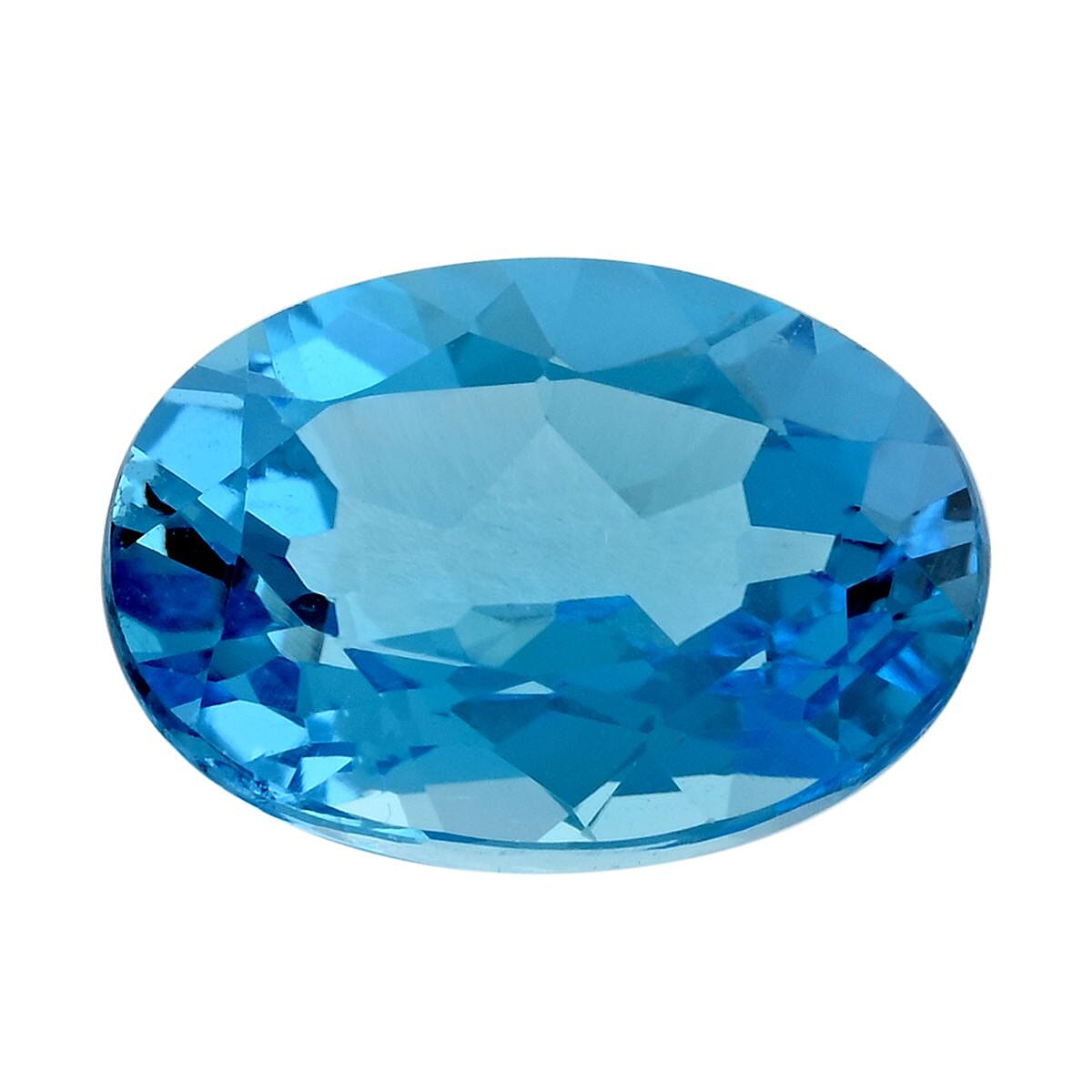 shop lc AAAA Swiss Blue Topaz (Ovl 14x10 mm) 6.00 ctw