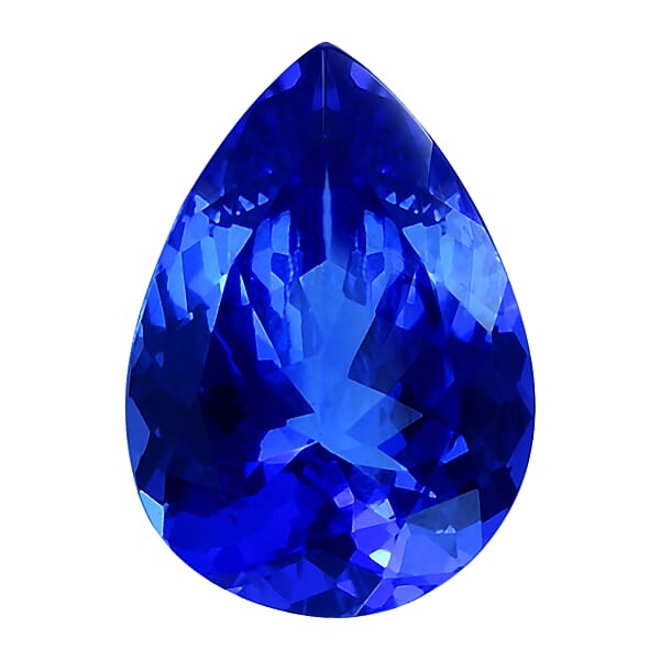 Shop Lc AAAA Tanzanite Set Of 2 (Pear 9x6 Mm) 2.60 Ctw