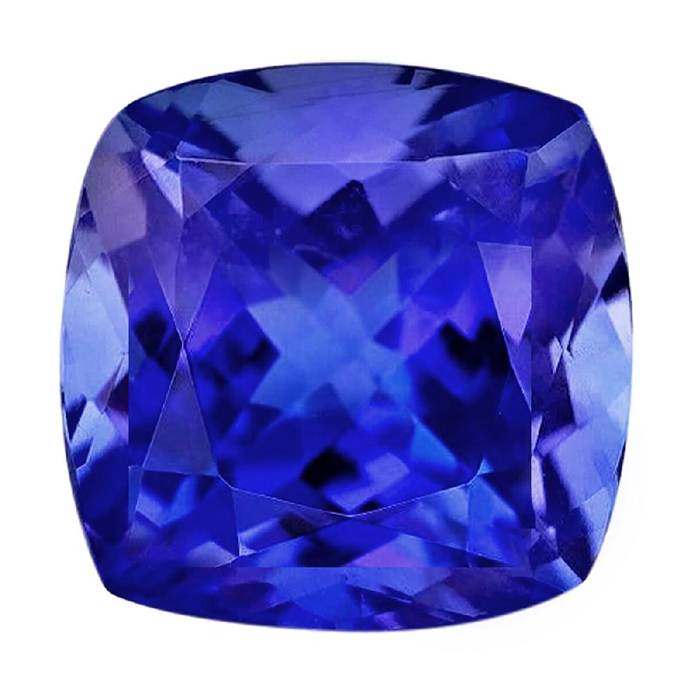 shop lc AAAA Tanzanite (Square Cushion Free Size) 2.50 ctw