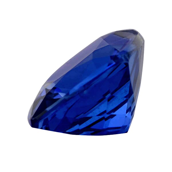 Shop Lc AAAA VIVID Tanzanite Loose Gemstone Cushion Tanzanite (Cush 7x7 Mm) Approx 1.60 Ctw