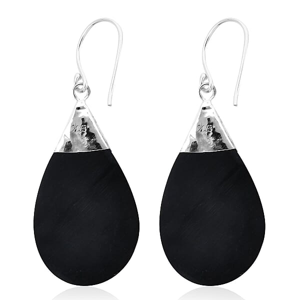 Shop Lc Abalone Shell Dangle Earrings In Sterling Silver Drop Silver Earrings Beach Fashion Jewelry