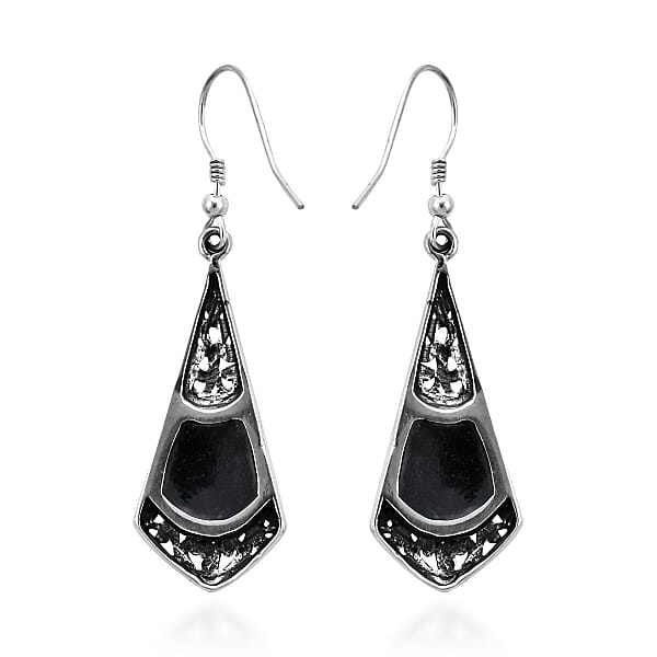 Shop Lc Abalone Shell Drop Earrings For Women In Sterling Silver Beach Fashion Jewelry