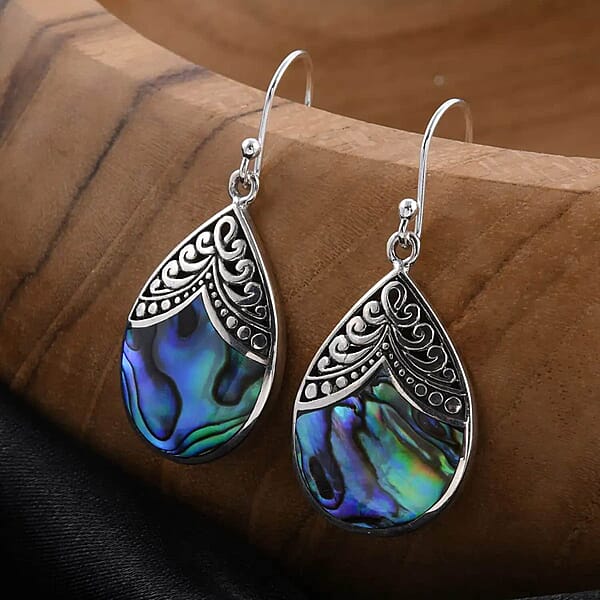 Shop Lc Abalone Shell Drop Earrings For Women Sterling Silver Beach Fashion Jewelry Birthday Gift For Her