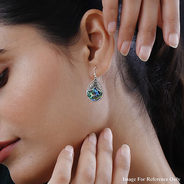 Shop Lc Abalone Shell Drop Earrings For Women Sterling Silver Beach Fashion Jewelry Birthday Gift For Her